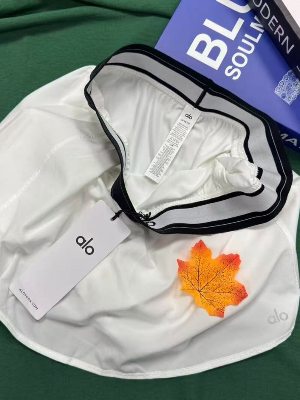 Alo Yoga Match Point Tennis Skirt White New With Tags💕 - Picture 3 of 6
